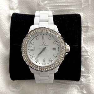 White Watch, TOY brand, new, only needs new battery.